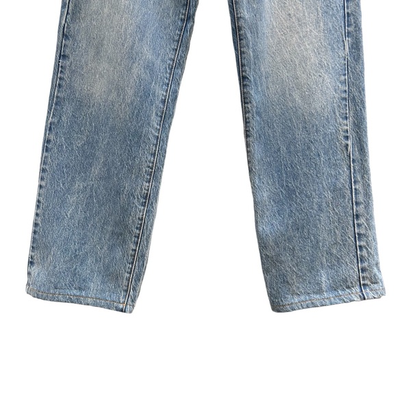 Triarchy Ms. Keaton Farmstand Baggy Jeans Blue Recycled & Organic Cotton - Sz 25 - Picture 6 of 14